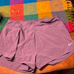 Nike Lavender Running Shorts